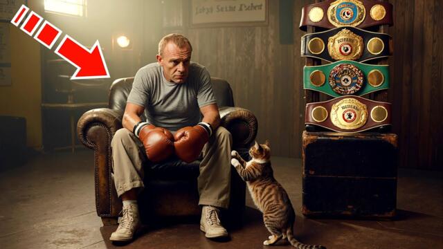 В это не возможно поверить, дворовый кот сделал бывшего боксера ЗДОРОВЫМ и СЧАСТЛИВЫМ!