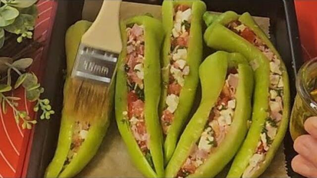 Две апетитни рецепти за пълнени чушки-лесно и вкусно #food #recipe #cooking #easy #yummy #tasty