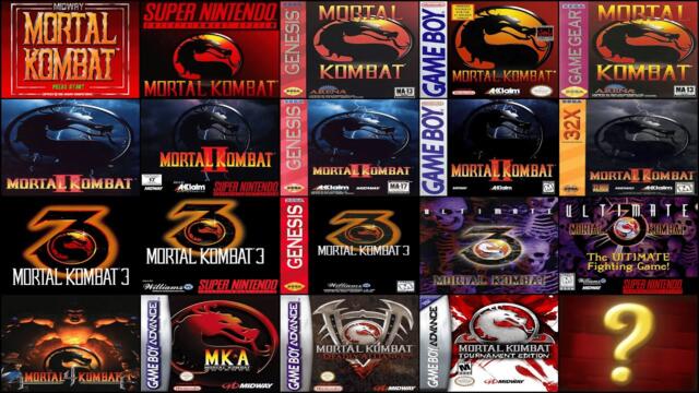 ALL GAMES IN THE MORTAL KOMBAT LEGACY KOLLECTION!