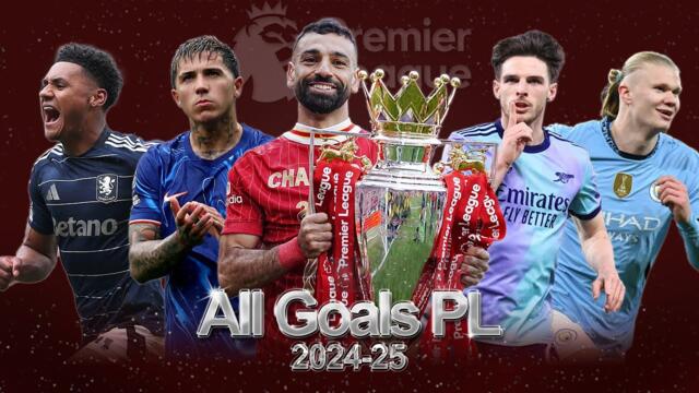 All 1115 Goals PL Season (2024/2025)