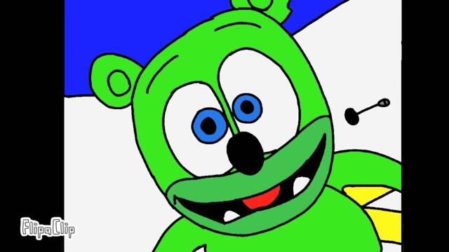 My Gummy bear Flipaclip Jumbo Bulgaria (моята анимация в Flipaclip Джъмбо на Български)