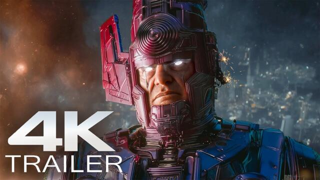 The Fantastic Four Vs. Galactus Trailer (2025) Marvel Movie Clip 4K