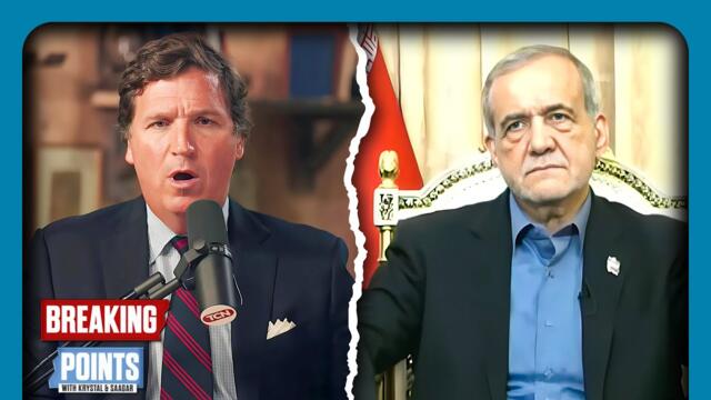 Tucker PRESSES Iran President on "Death to America," Nukes, Israel