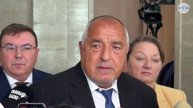 ПП, "Възраждане", проруските партии вече са факт, коментира Борисов след неуспешния вот на недоверие