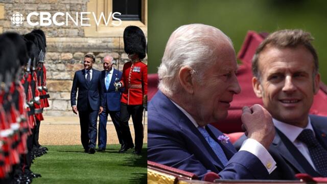 French President Emmanuel Macron in U.K. for 3-day state visit