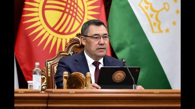 Садыр Жапаров сделал заявление по итогам переговоров с Эмомали Рахмоном