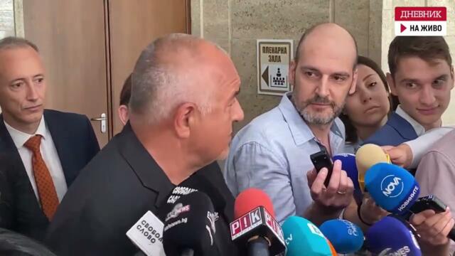 "Слушах по телевизията една жена": Борисов обяви, че не знае нищо за задържането на кмета на Варна