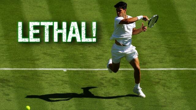 Carlos Alcaraz - The Most LETHAL Forehand in Tennis