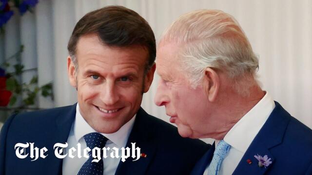 In full: French President Macron addresses Parliament on UK state visit