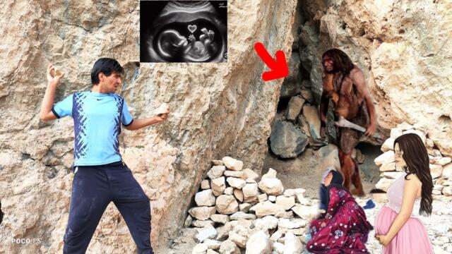 "The Greatest Fear: A Pregnant Wife in the Hands of a Wild Man!" A Romantic and Horror Story🧌♥️🫄⛰️🫀