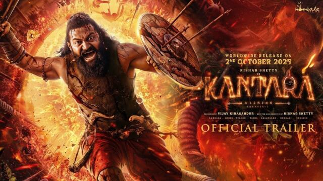 KANTARA : A Legend Chapter 1 - Official Trailer | Rishab Shetty | Hombale Films