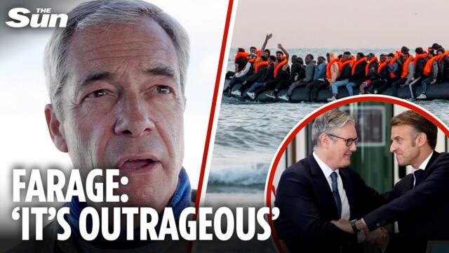 Farage blasts 'It's a national EMERGENCY' as Starmer reveals 'ridiculous' migrant deal