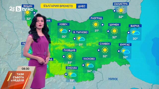 bTV Времето (12.07.2025 г. – сутрешна емисия)