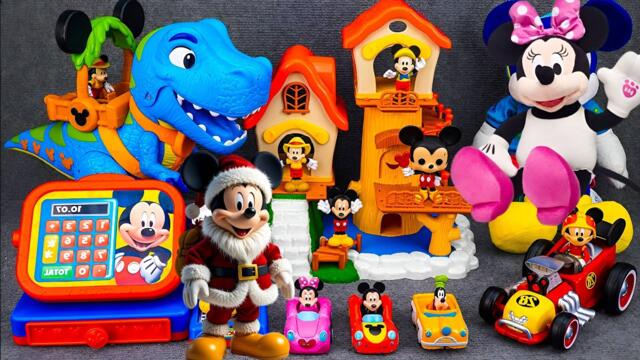 Mickey ASMR Satisfying With Unboxing Mickey Mouse Clubhouse Vehicle playset ASMR | Review Toys