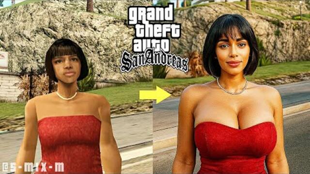 GTA San Andreas Characters in REAL LIFE | AI Reimagined CJ, Big Smoke & More!