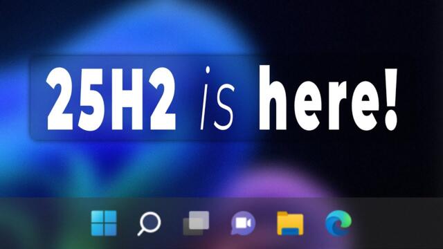 Windows 11 25H2 Available NOW: Install Before Official Release + New Features Tour