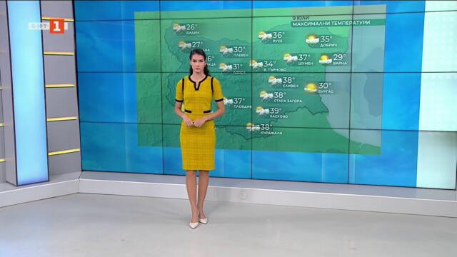 Силен вятър, временно захлаждане и валежи в сряда, Още от БНТ -  09.07.2025