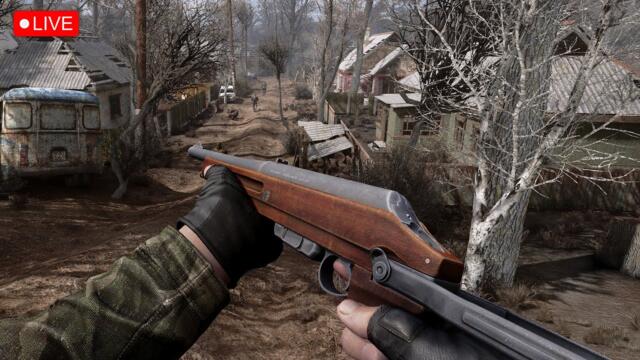 Rookie Stalker Scavenging for Fresh Armor in STALKER GAMMA