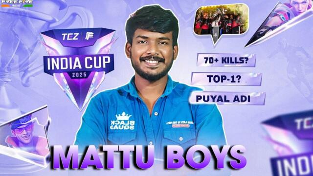 தமிழ் - 🔥TCZ INDIA CUP 2025 GRANDMASTER PUSH {DAY - 1}🔥||Garena-FreeFire Max Live #matturavi