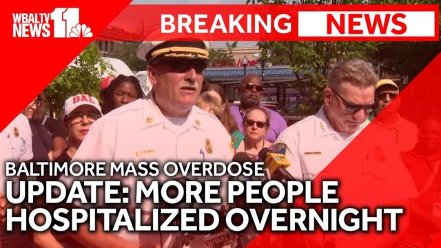 Breaking: Baltimore leaders update response to mass overdose