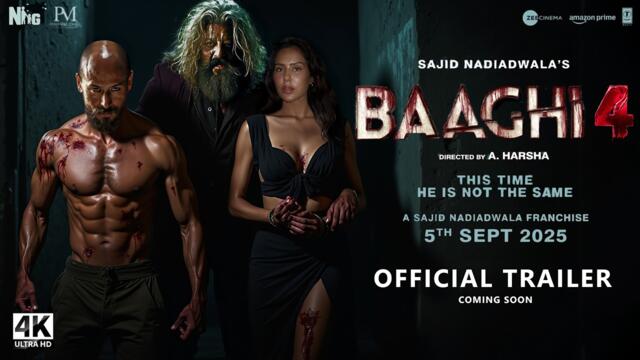 BAAGHI 4 - Trailer | Tiger Shroff | Sanjay Dutt | Sonam Bajwa | T-Series | New Movies Trailers 2025