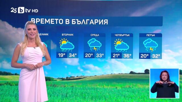 bTV Времето (13.07.2025 г. – централна емисия)