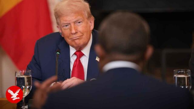 Trump asks Liberian president where he learned English - his country’s official language
