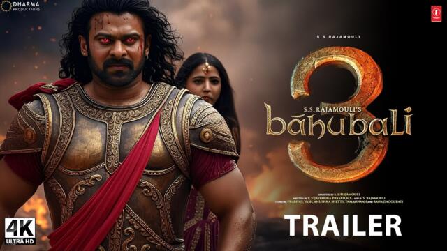 BAHUBALI 3 : The Epic - Hindi Trailer 2025 | Prabhas, S.S. Rajamouli, Anushka Shetty | T-Series