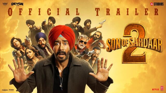 Son Of Sardaar 2 - OFFICIAL TRAILER | Ajay Devgn & Mrunal Thakur | Vijay Kumar Arora | 25th July