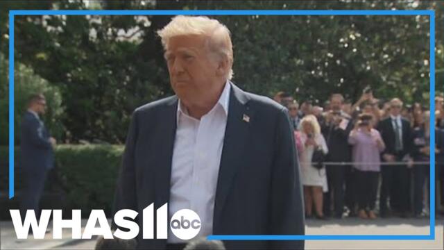 President Trump touring flood damage in Texas amid plans to shutter FEMA