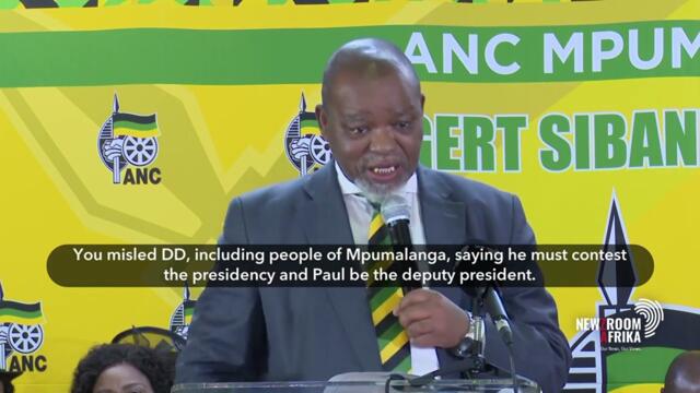'Mabuza could've been deputy president for two terms...'