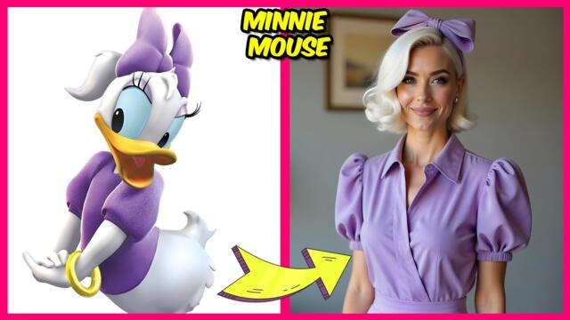 😱✨Mickey Mouse Clubhouse Characters As Humans + Their Favorites! | Daisy Duck, Donald Duck, Minnie