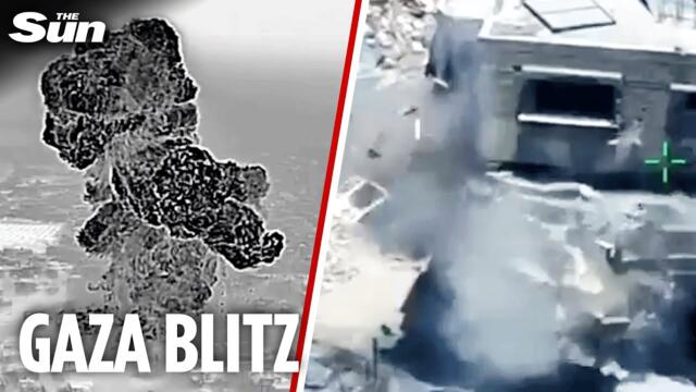 Israel destroys more than 100 Hamas terror targets in 24-hour Gaza blitz