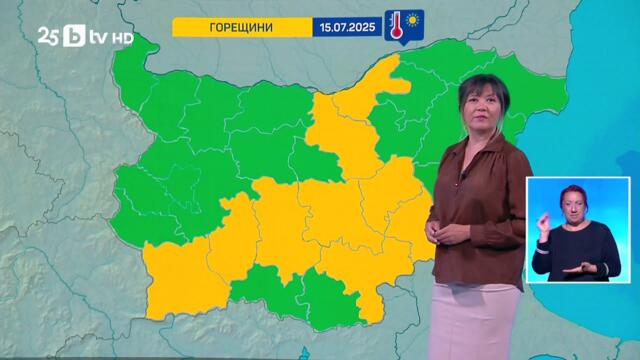 bTV Времето (14.07.2025 г. – централна емисия)