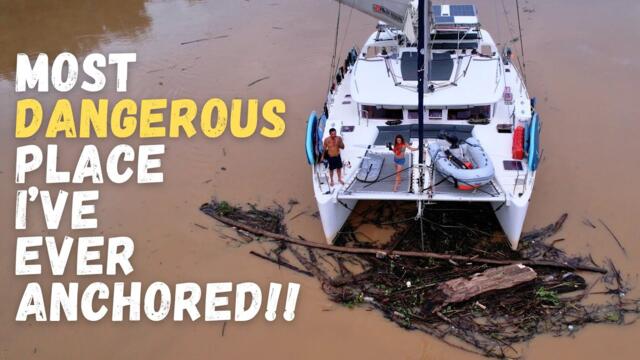 STUCK UP A RIVER getting SMASHED BY LOGS! 😲 - (Episode 321)