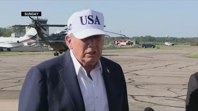 President Trump plans to tour Texas flood damage