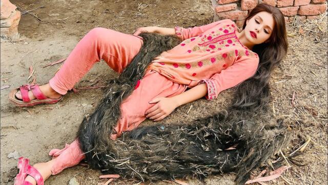 Hair 4 METERS LONG! 😱  Homeless Woman's amazing transformation 💔 Episode 14