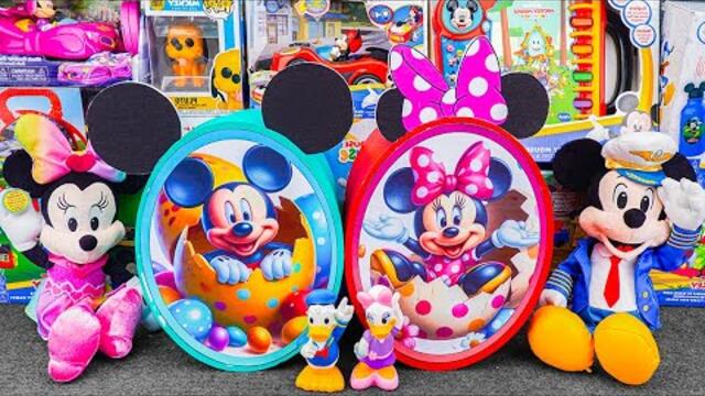 Satisfying with Unboxing Disney Junior Mickey Mouse Weebles Easter Egg | Review Toys ASMR