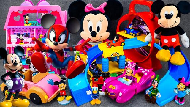 12 Minutes Satisfying With unboxing Disney Mickey Mouse clubhouse Slide playset ASMR | Toys Review