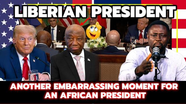Liberian President Embarrassed in White House