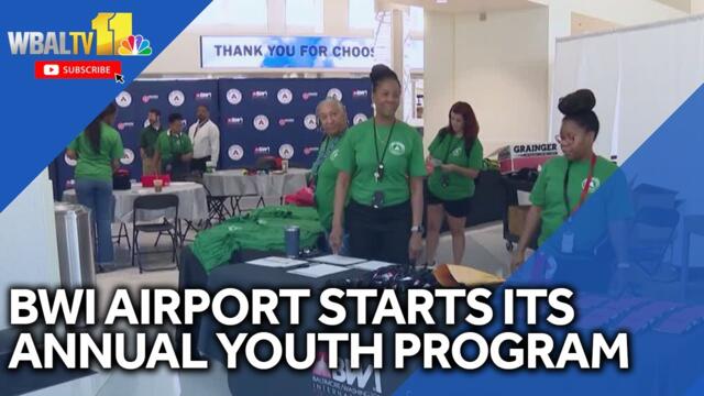 BWI Thurgood Marshall Airport starts it annual summer youth program