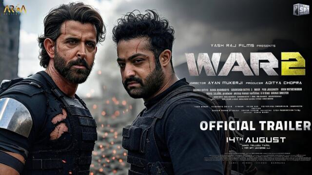 WAR 2 : Official Trailer | Hrithik Roshan | Jr. NTR | Kiara Advani | Ayan Mukerji | YRF Spy Universe