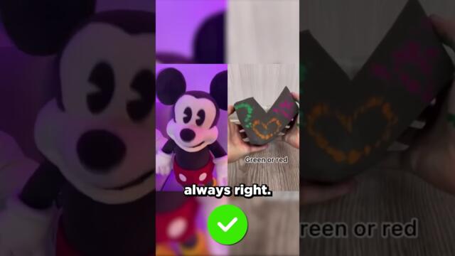 Demon Mickey is ALWAYS right #shorts