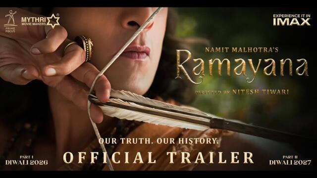 Ramayana (रामायण) - Part 1 Trailer | Ranbir Kapoor, Sai Pallavi, Yash, Nitesh Tiwari | Movie Cruzzer