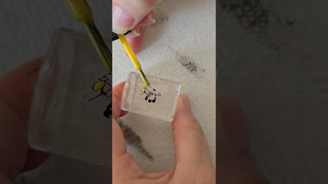 "Short nails" Surfing Mickey Mouse!