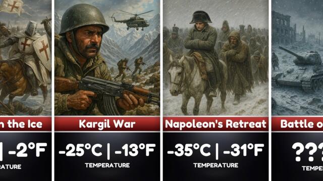 Frozen Hell: The Coldest Battles in History | Extreme Winter Warfare