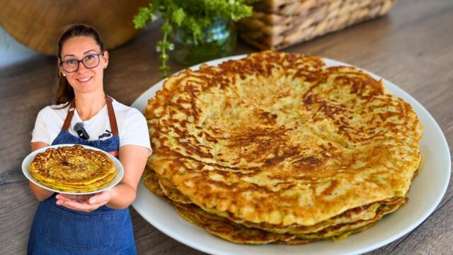 Палачинки с ТИКВИЧКИ | Бърза и лесна рецепта с тиквички
