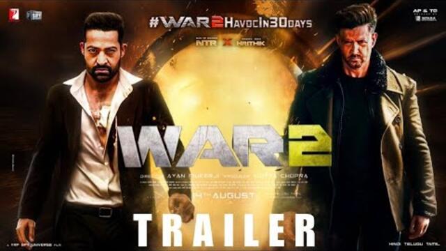 WAR 2 - Official Trailer | Hrithik Roshan | Jr NTR | Kiara advani | Ayan Mukerji | Fane Made Trailer