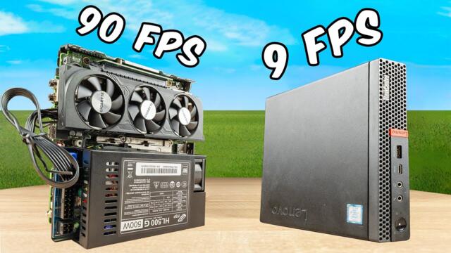 Insane $100 Old mini PC Upgrade  10x More FPS