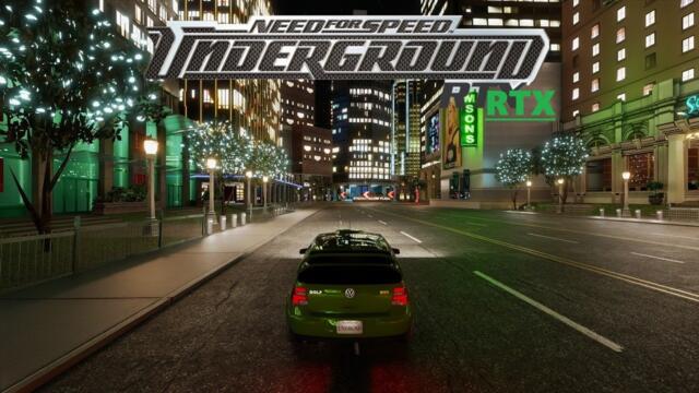 New Version Need For Speed Underground RTX .05 Stable Better Graphics.